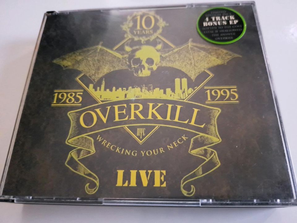 OVERKILL '1985-1995 - WRECKING YOUR NECK - LIVE' in Paderborn