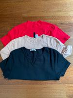 3 T-Shirts Tops Gr. S/M New Yorker H&M Dresden - Dresden-Plauen Vorschau
