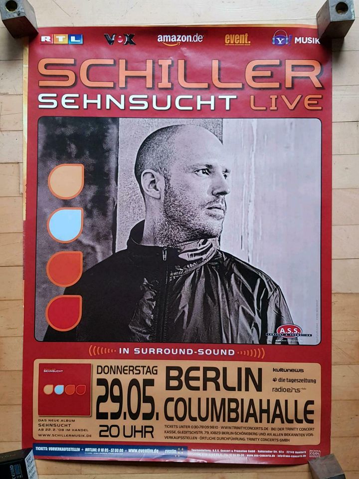 POSTER - Schiller, Cranberries, Nelly, Bosse, Nena, Residents, in Berlin