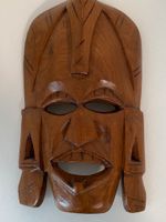 afrikanische Holzmaske aus 70' H/B/T ca. 21,0 x 12,5 x 4,0 cm Wandsbek - Hamburg Marienthal Vorschau