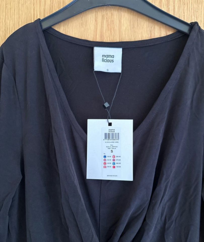 Neues mamalicious Kleid schwarz S mit Etikett in München