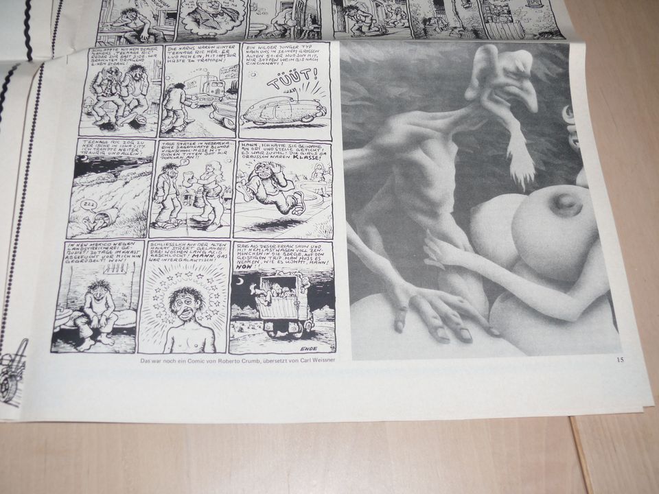 UNDERGROUND COMIX MAG 1975 VOLKS REVUE 1 sex robert crumb in Braunschweig