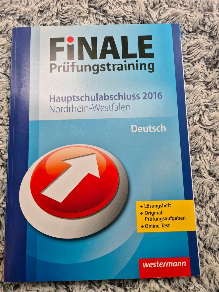 Finale Heft NRW Deutsch 2016, Hauptschule in Düsseldorf