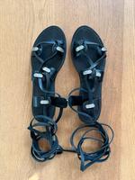 Mango Sandalen Leder 37 Gladiator Schwarz Berlin - Zehlendorf Vorschau
