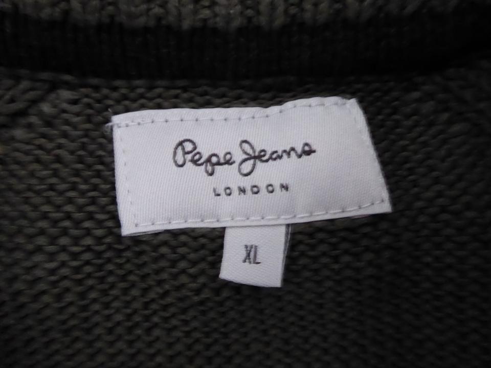 PEPE JEANS Strickjacke Gr. XL khaki Cardigan 100% Baumwolle in Hainburg