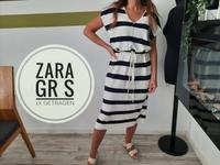1x getragen Zara Maxikleid Strickkleid Sommer maritim gestreift S Niedersachsen - Garbsen Vorschau
