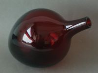 MODERN, ZEITLOS, SCHLICHT --- rote Vase Glas Glasvase, h=21cm Dortmund - Aplerbeck Vorschau