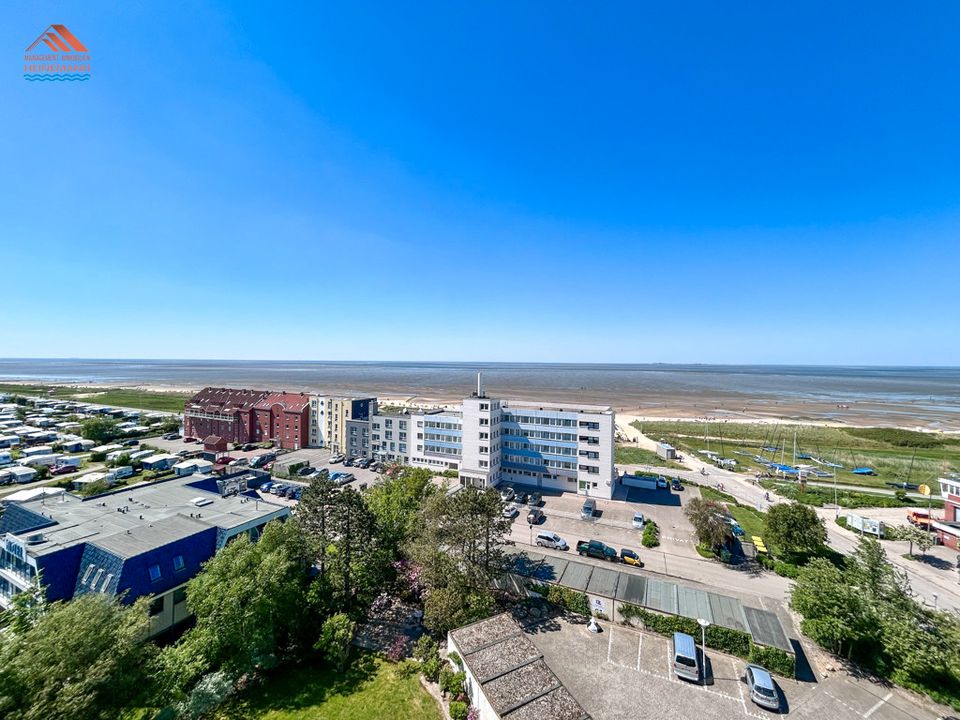 Ferienwohnung mit Seesicht im Strandhochhaus in Cuxhaven/ Sahlenburg in Cuxhaven