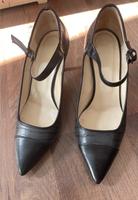 Navyboot Leder Pump Crocolook 38,5 schwarz / anthrazit Nordrhein-Westfalen - Velbert Vorschau