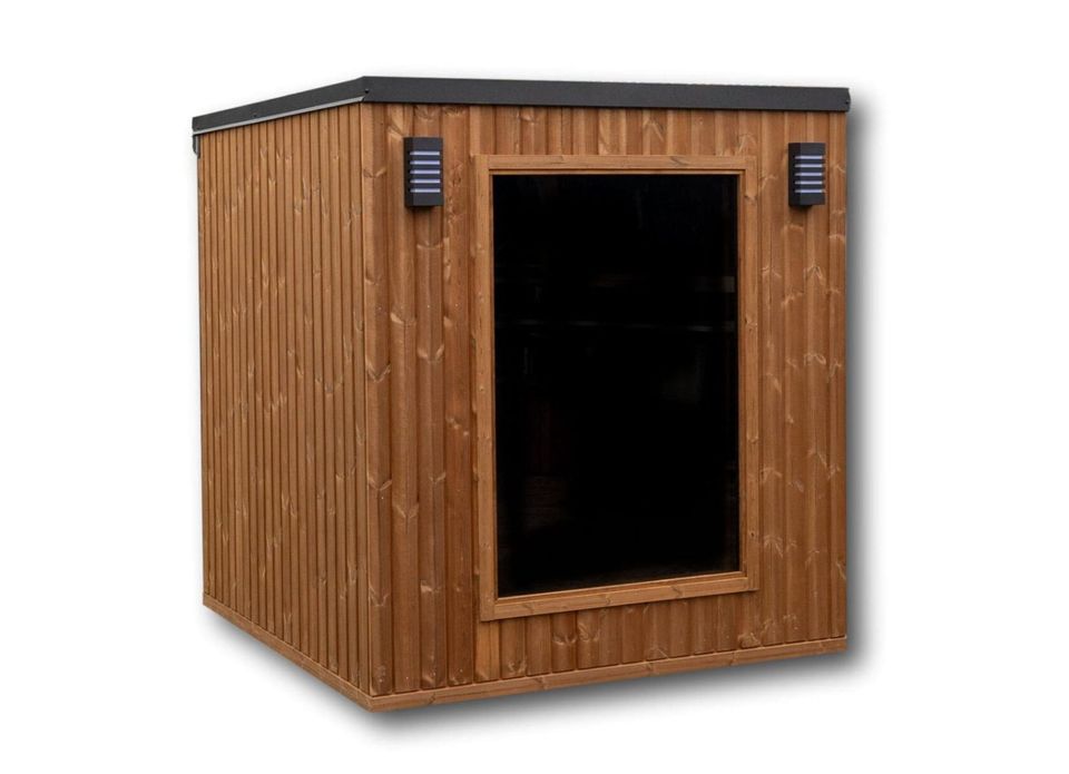 Premium Sauna Prestigio Thermoholz Garten 210cm×220cm in Berlin