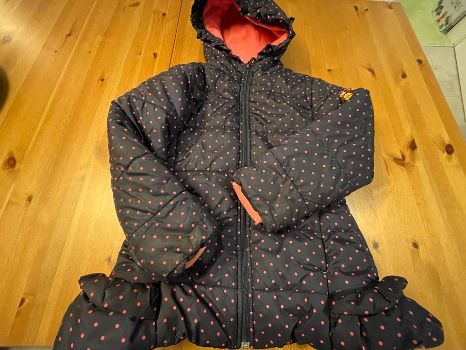 Winterjacke - gefütterte Jacke für Mädchen - Gr. 128 in Bad Zwischenahn