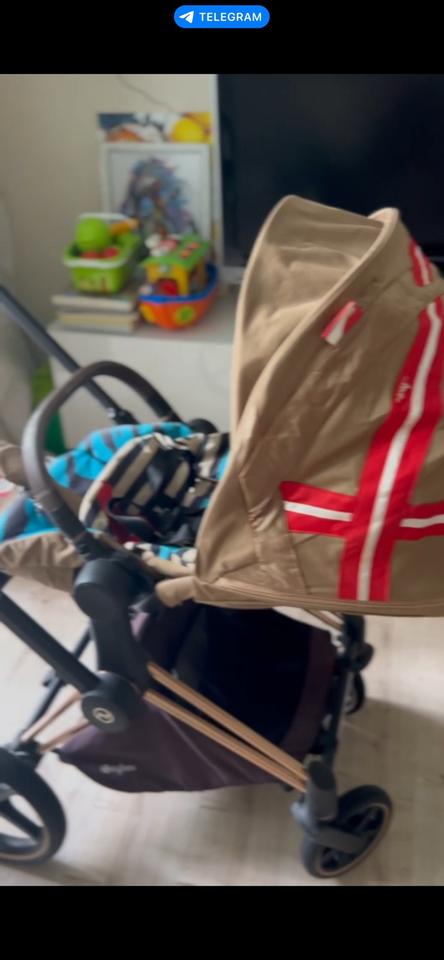 Kinderwagen Cybex Platinum Priam Roségold One Love von Karolina K in Bremen