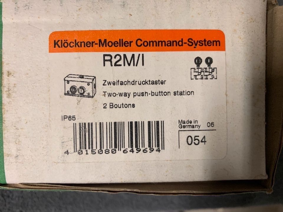 Klöckner Moeller R2M/I Zweifachdrucktaster Drucktaster in Hockenheim