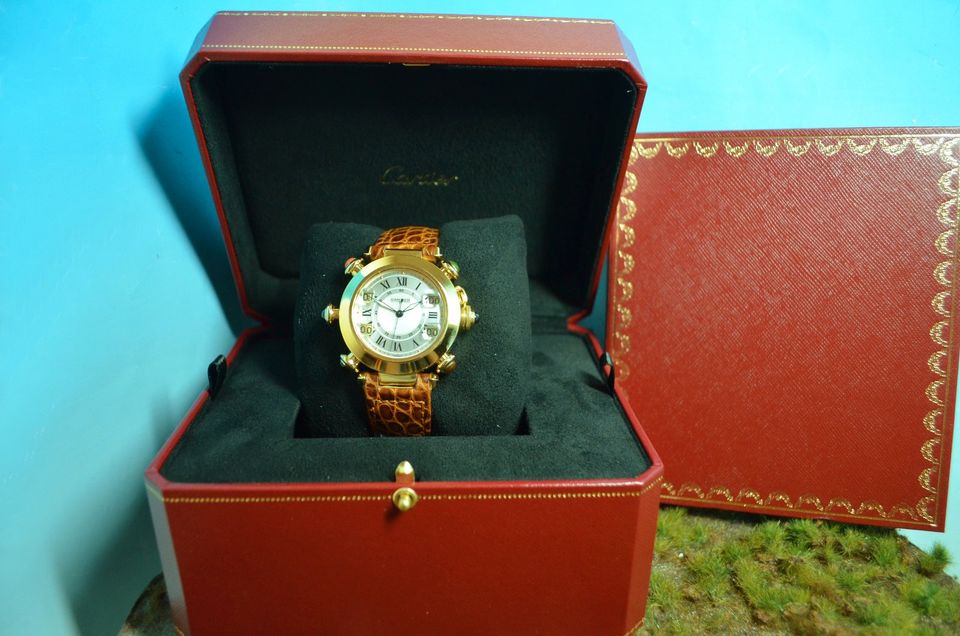 Cartier Pasha Golf Automatic, NOS,, UNGETRAGEN, B&P, Ref. 0955 1 in Hamburg