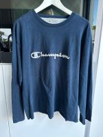 Champion Herren Pullover Langarmshirt blau XL vintage second hand Dresden - Blasewitz Vorschau