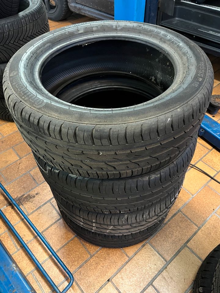 Sommerreifen 195/55 R16 DOT2018 Continental in Duderstadt