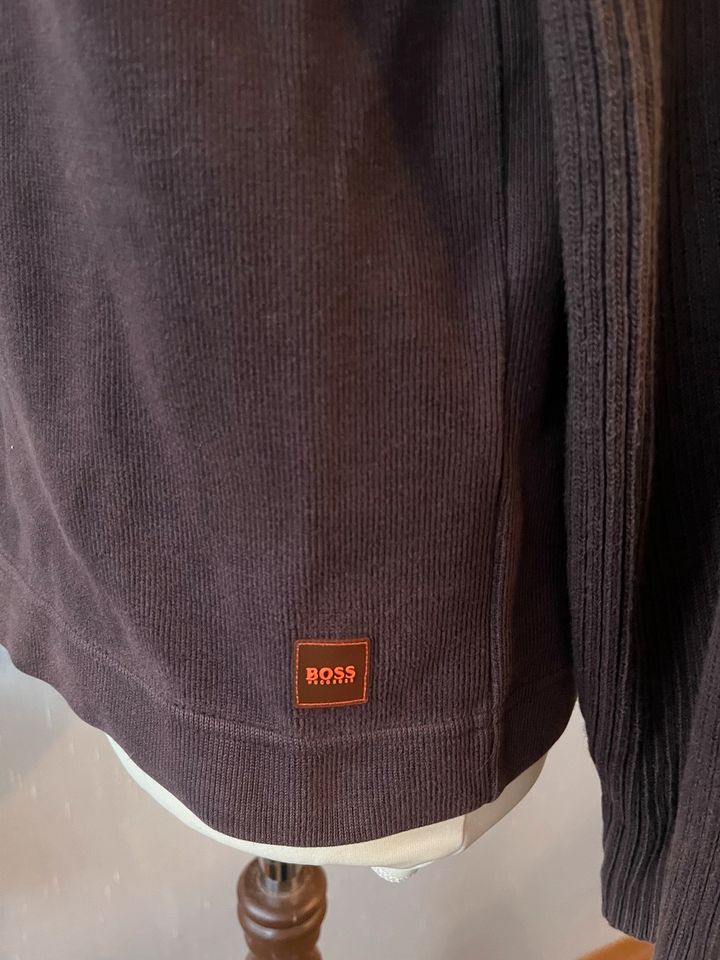 Herren-Pullover/Jacke „BOSS ORANGE" Farbe braun Größe M in Bremen