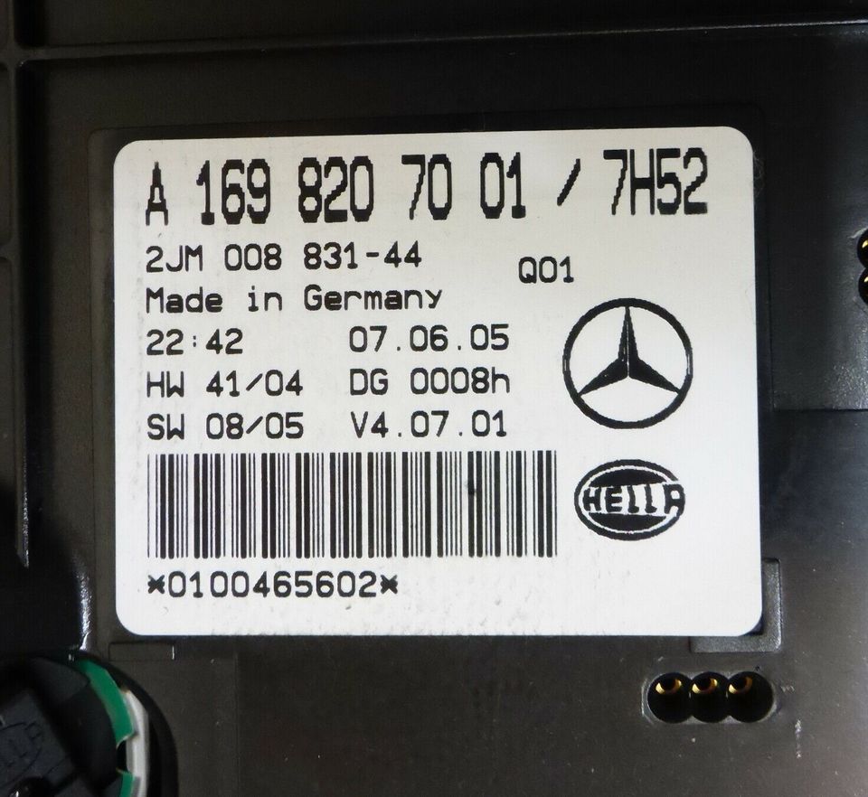 Innenraumleuchte Leselampe A1698207001 Mercedes W169 A180 CDI in Mühlacker