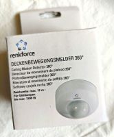 Bewegungsmelder Renkforce 360°, weiß, neu Hessen - Gudensberg Vorschau