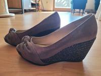 Schuhe mit Keilabsatz Gr. 38 - fast neu Bayern - Pittenhart Vorschau