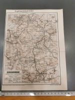 Karte ERZGEBIRGE Alt Retro Vintage DDR VEB Antiquariat Räritet Dresden - Blasewitz Vorschau