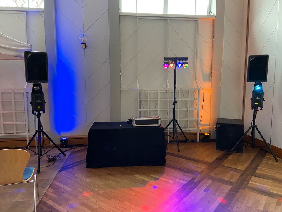 Party-, DJ-, PA-Musikanlage MIETEN, Verleih für 10-250 Personen in Gronau (Leine)