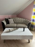 Italienisches Designer Sofa, Leder Couch Nordrhein-Westfalen - Waldbröl Vorschau