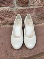 Gabor High Heels Pumps weiß Gr 38, Gr 5 Baden-Württemberg - Simmozheim Vorschau