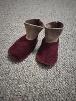 Wagenschuhe, weiche Wollwalk Bio Babyschuhe 19 Niedersachsen - Luckau (Wendland) Vorschau