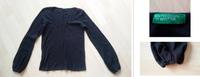 BENETTON schwarzer Pullover Shirt Top schwarz Damen M L 40 42 Baden-Württemberg - Tauberbischofsheim Vorschau