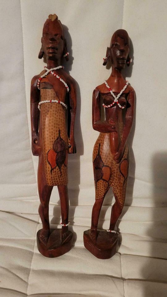 Afrika Holz Figuren 2 Statuen in München