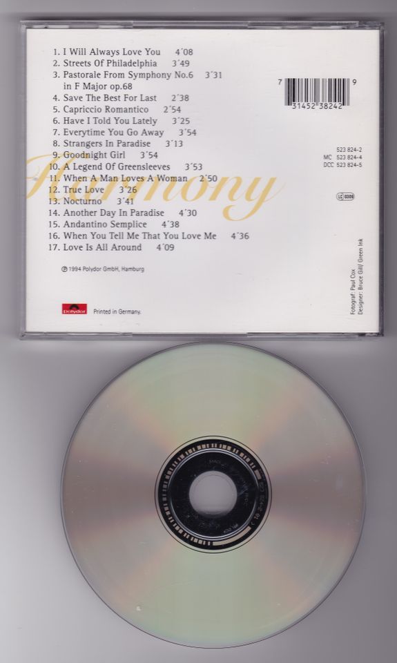 James Last & Richard Clayderman - In Harmony CD Pop Klassik Piano in Soest