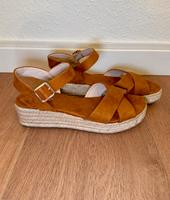 Schuhe, Sommerschuhe, Sandalen braun Größe 39 ABOUT YOU Thüringen - Greiz Vorschau
