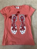 ✨ Topolino Tshirt Gr.116 orange Koralle Ballerina Schuhe ✨ Niedersachsen - Calberlah Vorschau