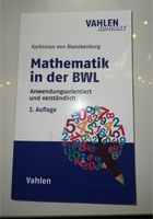 Mathematik in der BWL - Korbinian von Blanckenburg Niedersachsen - Celle Vorschau