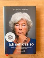 Ich seh das so - Heide Schmidt Signiertes Exemplar 9783710604850 Bayern - Saaldorf-Surheim Vorschau