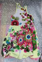 Shirtkleid Sommerkleid Kleid Kurzarm Gr. 158 neon grün  Desigual Bayern - Mittenwald Vorschau