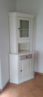 Eck Vitrine (Shabby Chic) - weiss Hessen - Laubach Vorschau