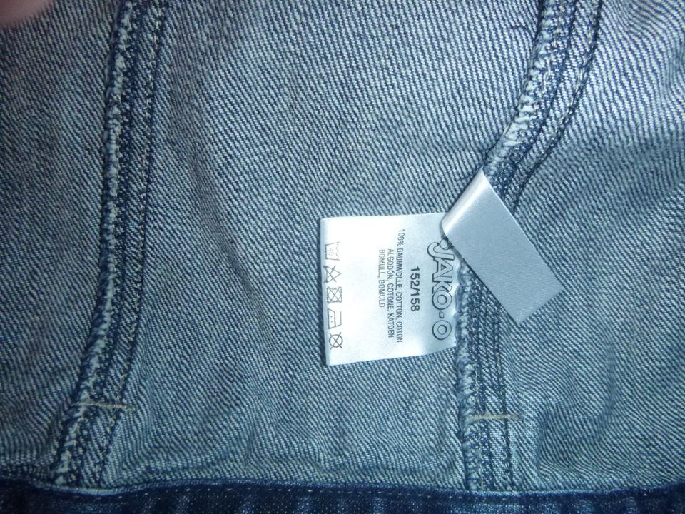 Jako-o Jeansjacke Jacke Sommer Gr.  152/158 in Plochingen