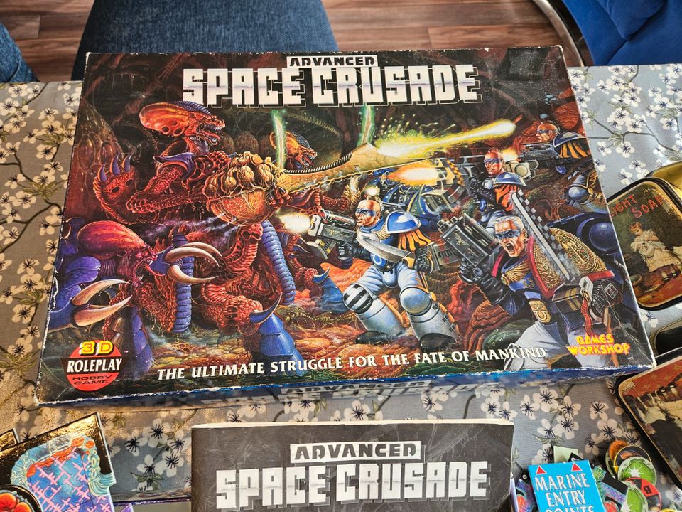 Advanced Space Crusade Brettspiel  Rarität MB 1990 in Bietigheim