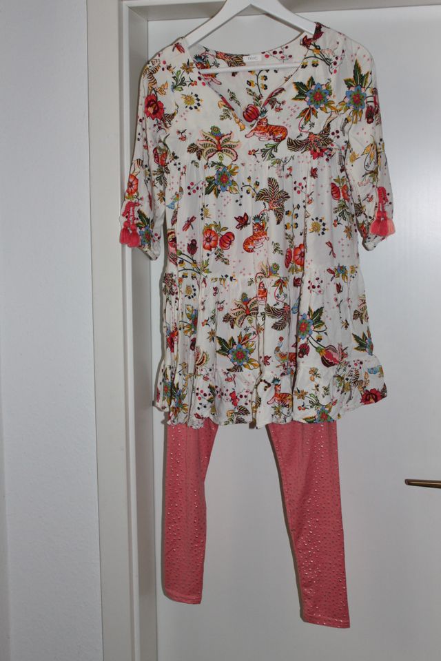 Next Kombi Kleid/Tunika + Leggings Gr. 140/146 in Dresden