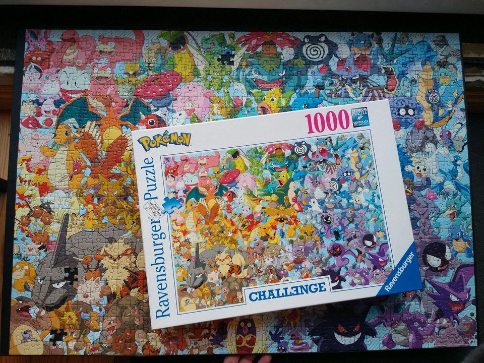 Ravensburger Puzzle Challenge Pokémon 1000, 3 Fehlteile (Tausch) in Berlin