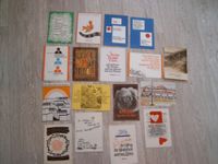 17 ältere Karten Postkarten DDR religiöse  Sprüche unbeschrieben Sachsen - Stauchitz Vorschau