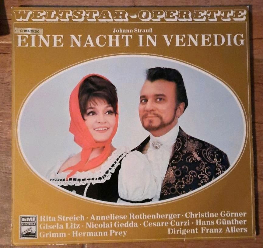 Schallplatten - diverse Operetten in Ornbau