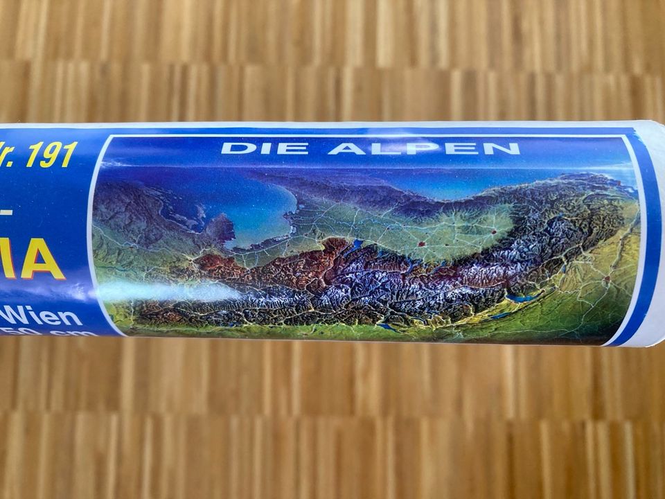 Landkarte OVP Alpen in Schwarzenbruck