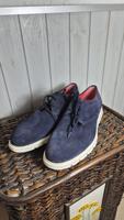 Halbschuh, Wildleder, blau, Gr. 44 Sachsen - Pegau Vorschau