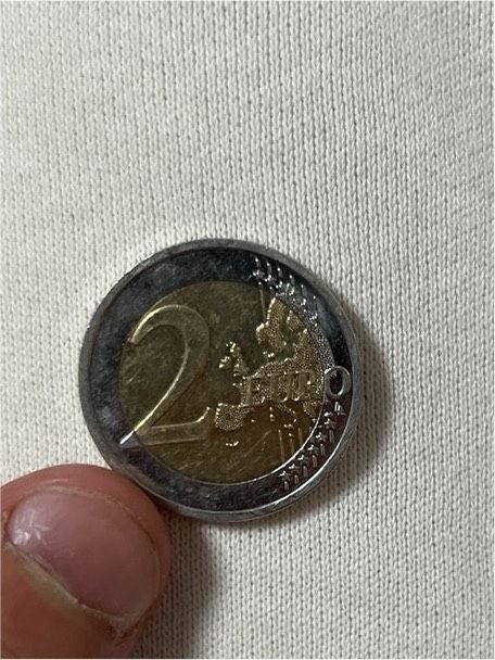 2 Euro Münzen Hamburg D 2023 J-Fehlprägung in Ludwigshafen