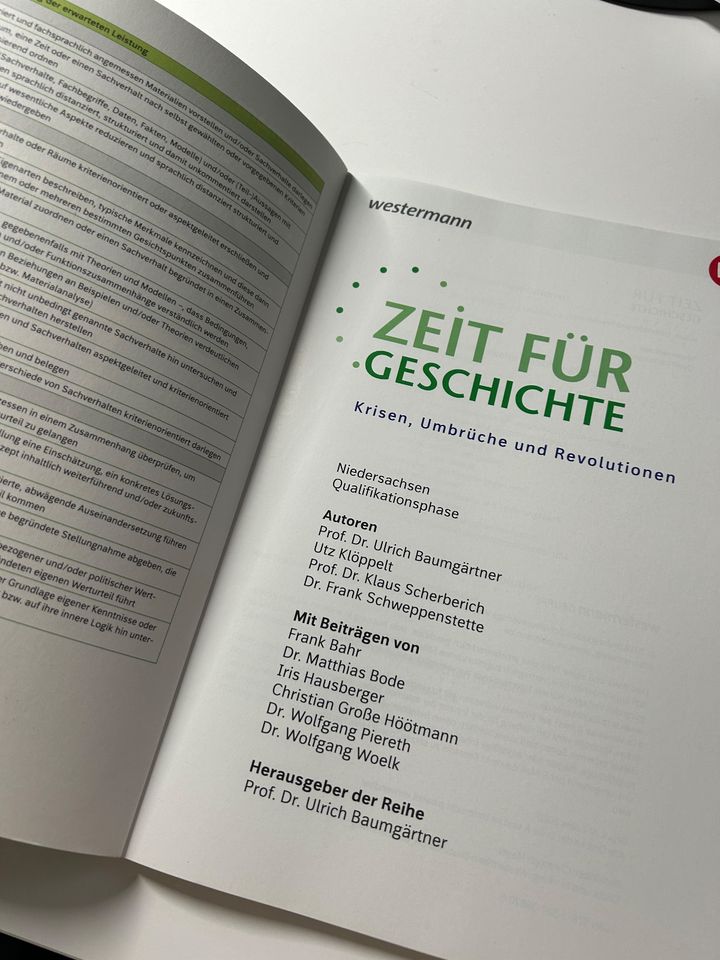 Zeit für Geschichte-Krisen, Umbrüche und Revolutionen in Bersenbrück