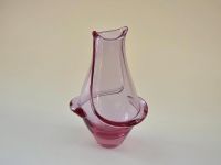 Vintage Glasvase / Vase pink Frantisek Zemek Leipzig - Schleußig Vorschau