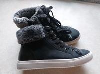 Turnschuhe Damen Blue Motion Größe 39 mit Kunstfell Bayern - Mehlmeisel Vorschau